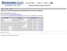 Tablet Screenshot of brenengenjobs.com
